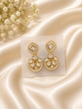 Kiran Tyani Kundan Earrings