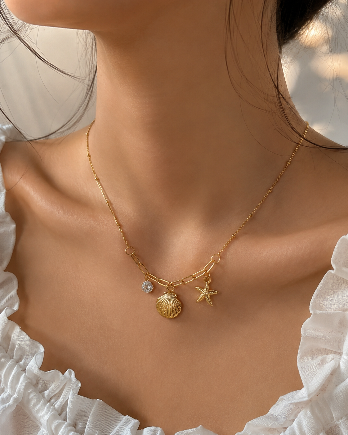 Ocean Charm Necklace