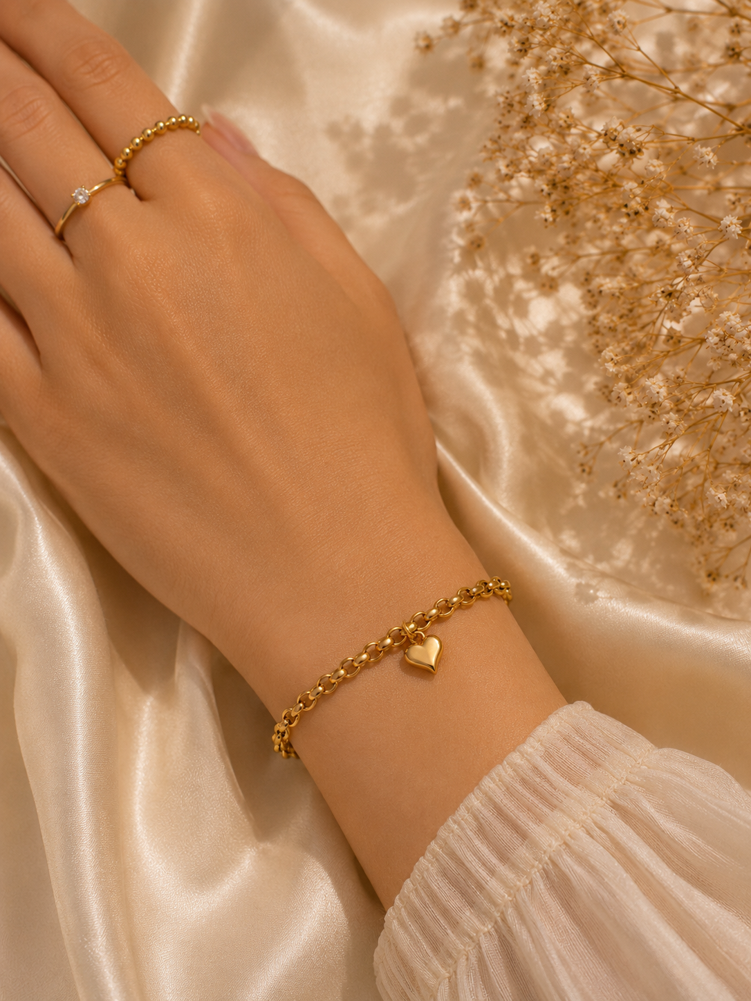 Heart of Gold Bracelet