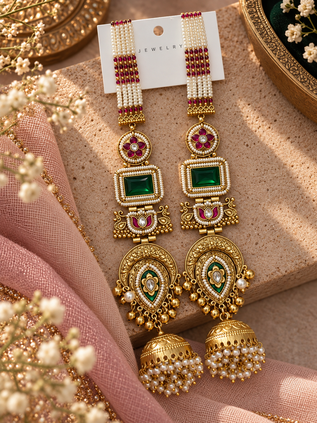 Kohra Kashmiri Earrings