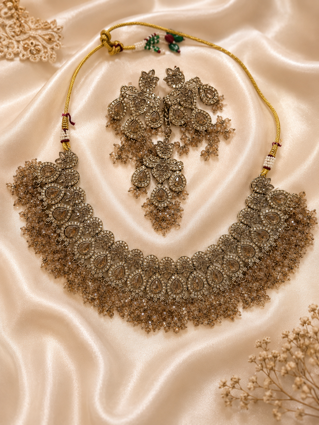 Champagne Bridal Necklace