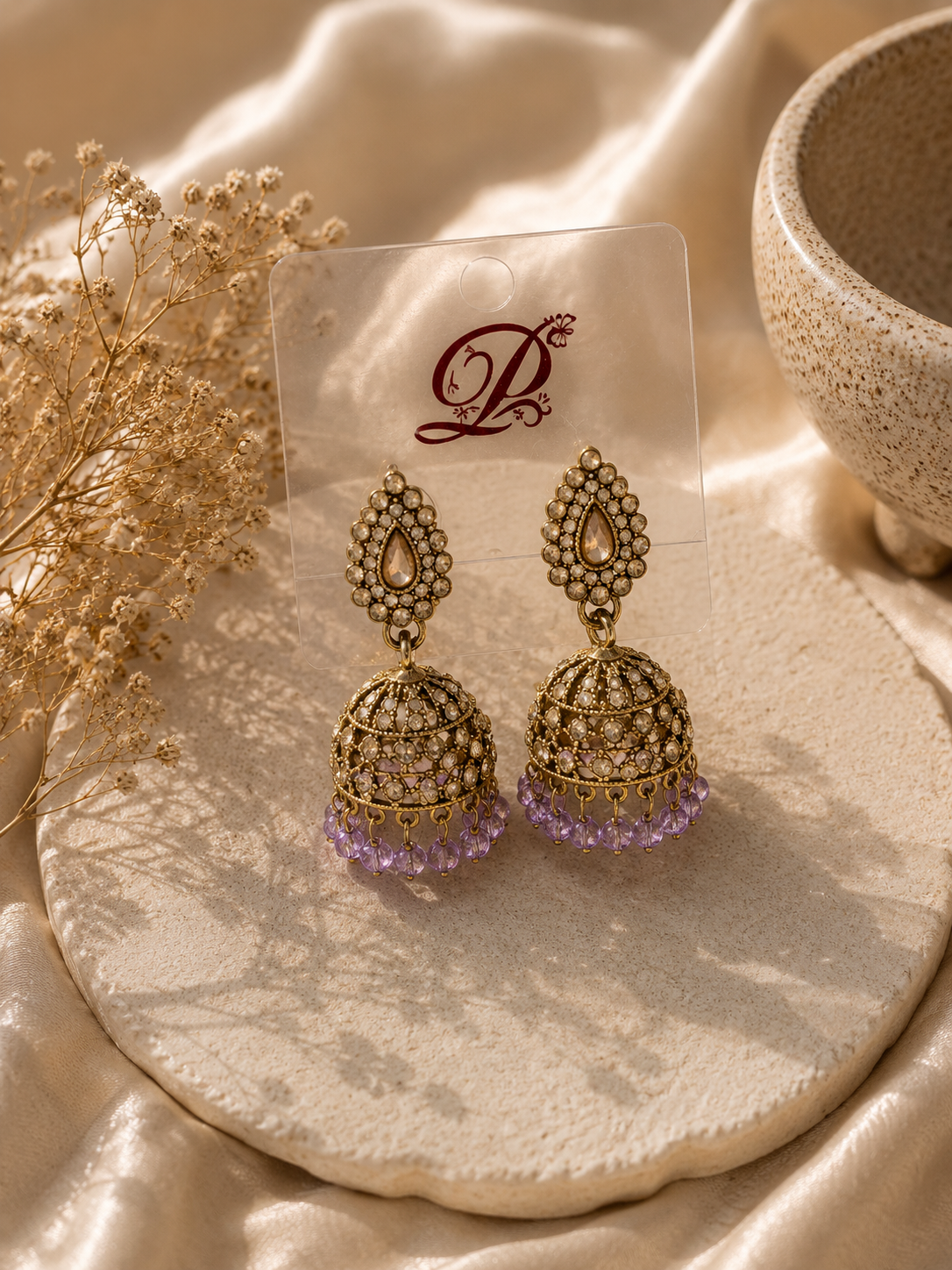 Pearl Jhumkas