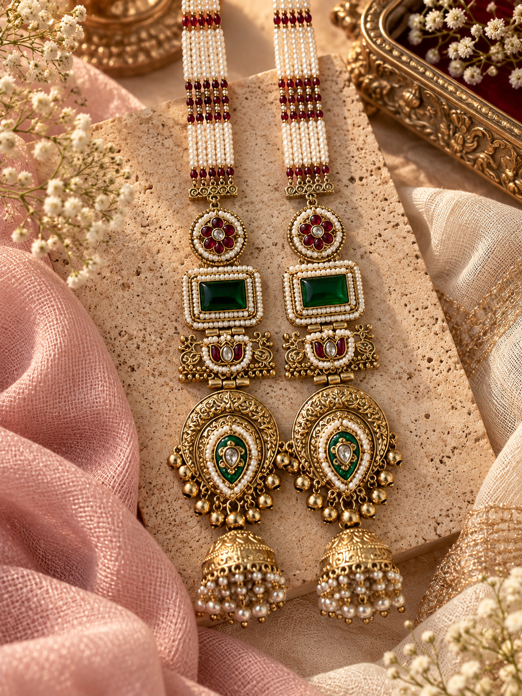 Kohra Kashmiri Earrings