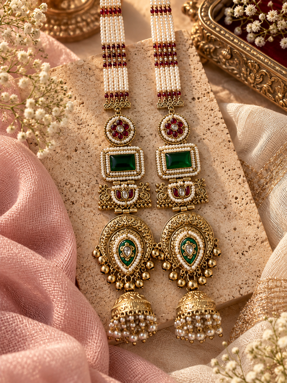 Kohra Kashmiri Earrings
