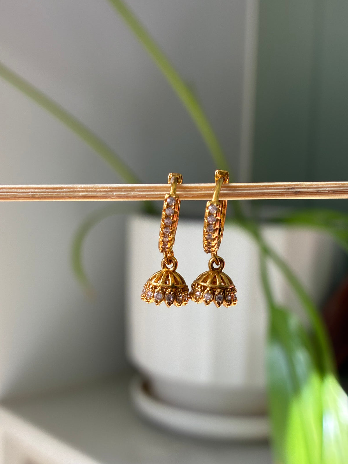 Noori Stone Studded Micro Huggies