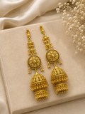 Gold plated jhumki