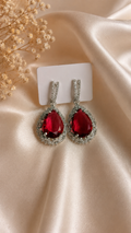Ruby Twilight Earrings