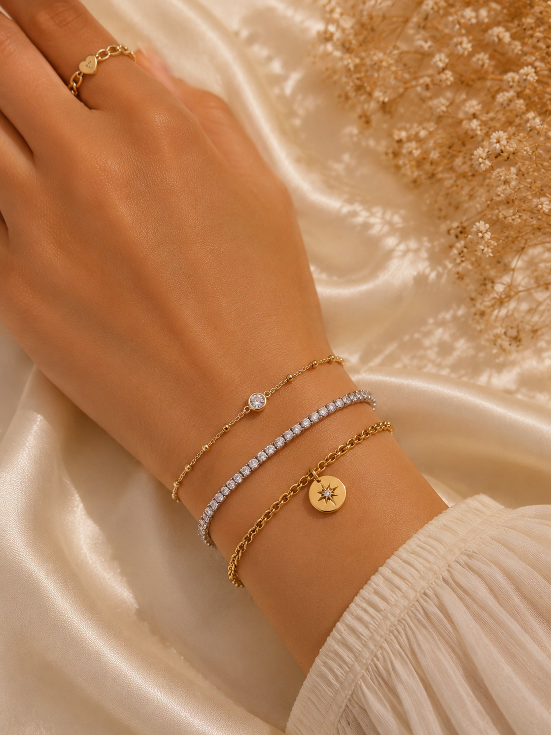 Crystal Halo Bracelet