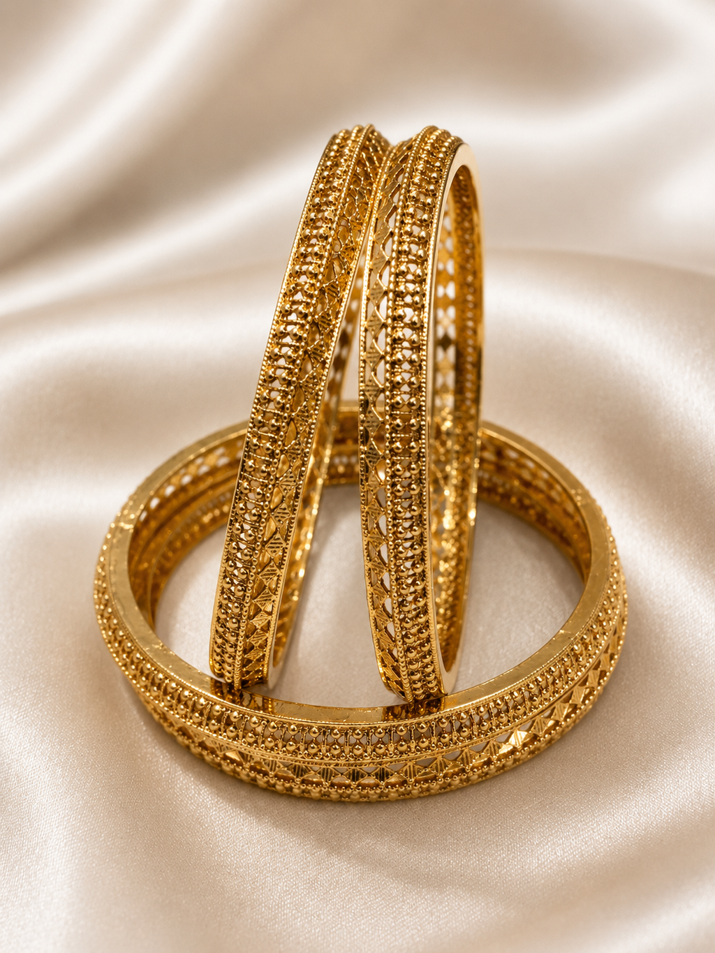 Royal Filigree Heritage Bangle Set