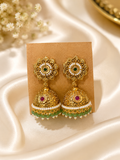 Rajneeta Gold plated Jhumkas