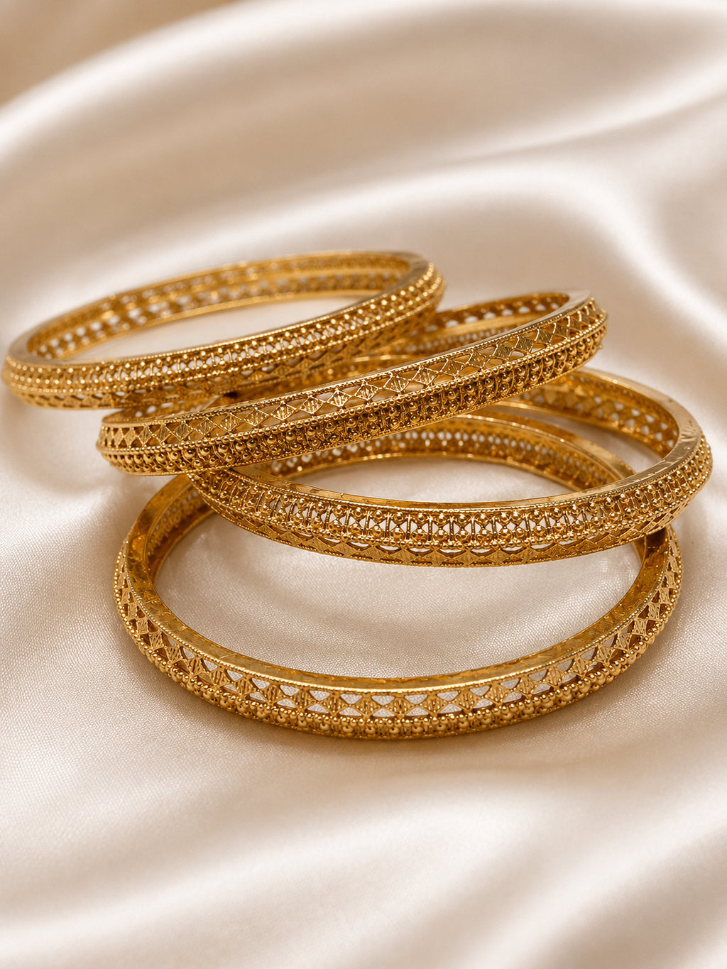 Royal Filigree Heritage Bangle Set
