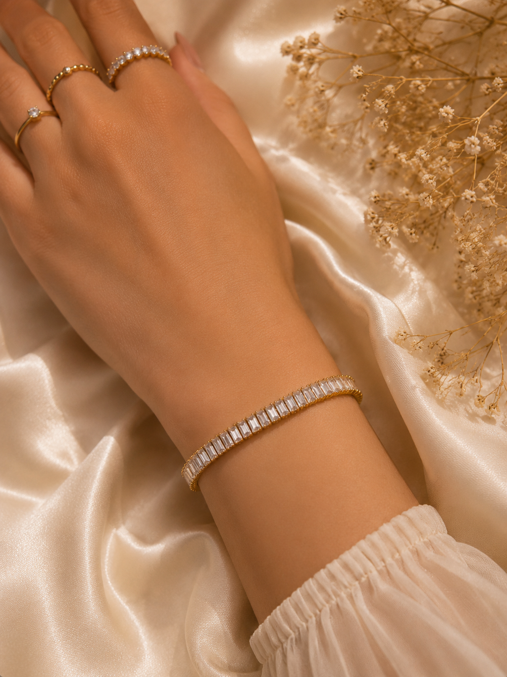 Starlight Tennis Bracelet