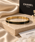 Black & Gold Classic Bangle