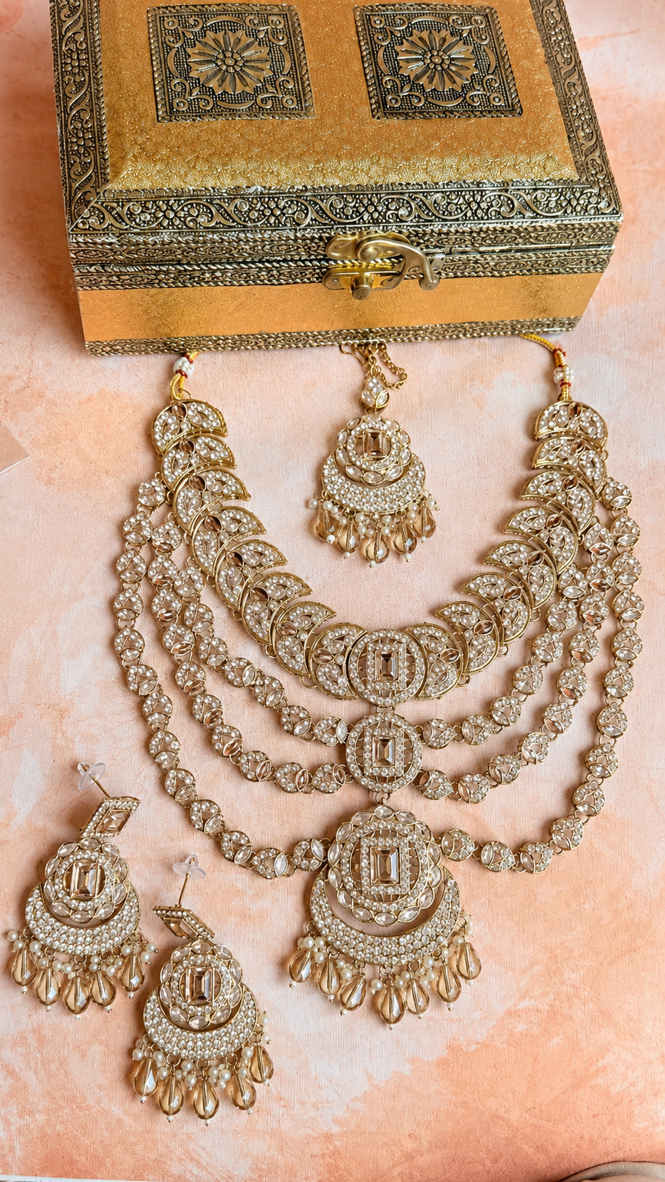 Shahi Ruby Polki Necklace