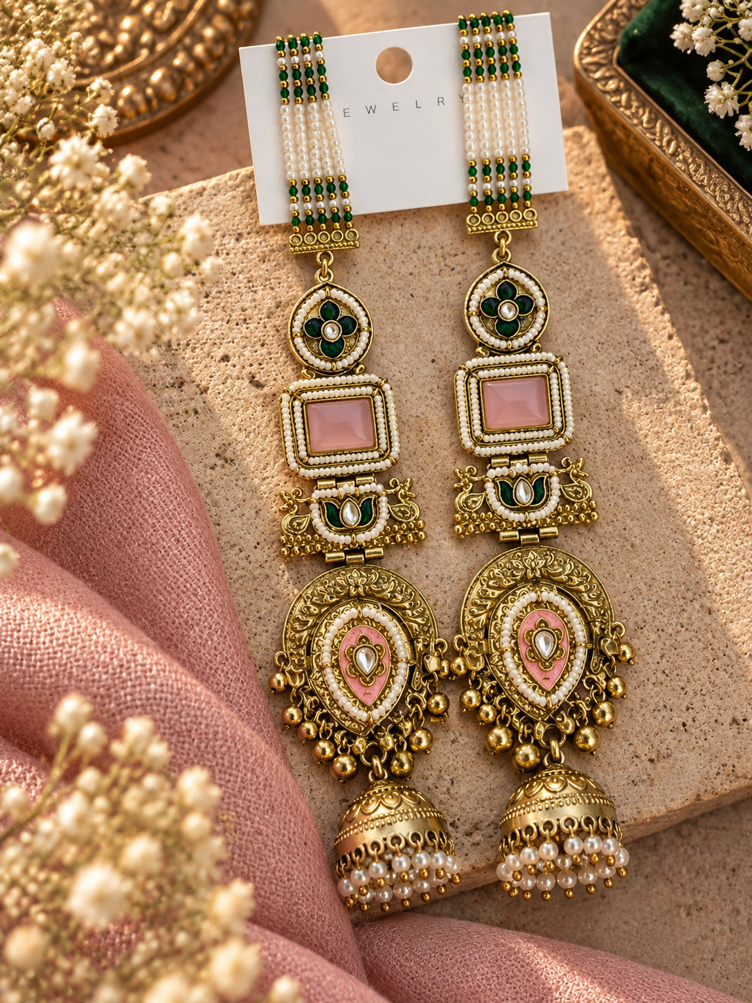 Kohra Kashmiri Earrings