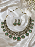 Mint danglers Necklace