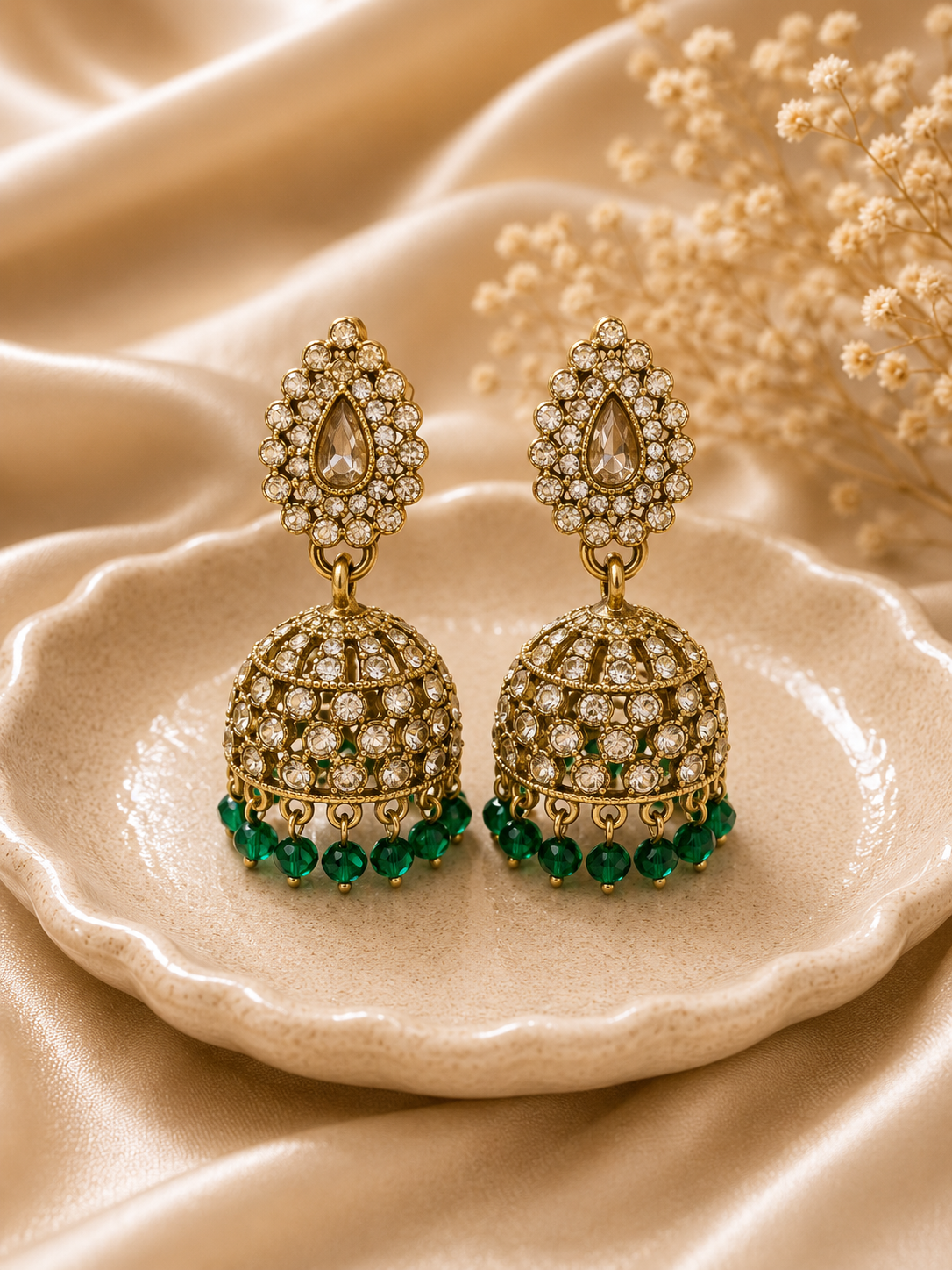 Pearl Jhumkas
