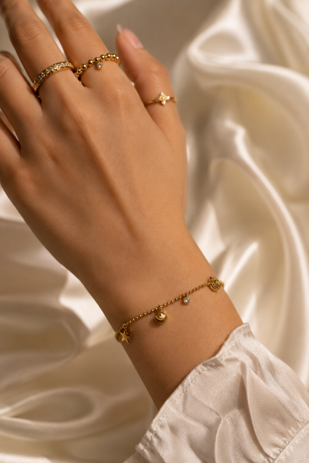 Starlit Charm Bracelet