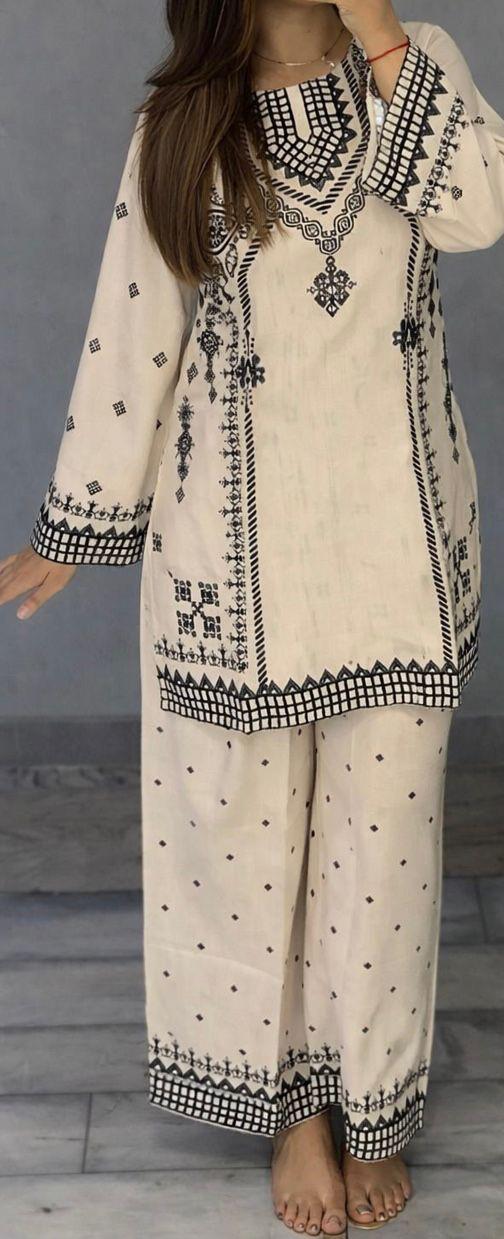 Ivory Noir Co-Ord Set