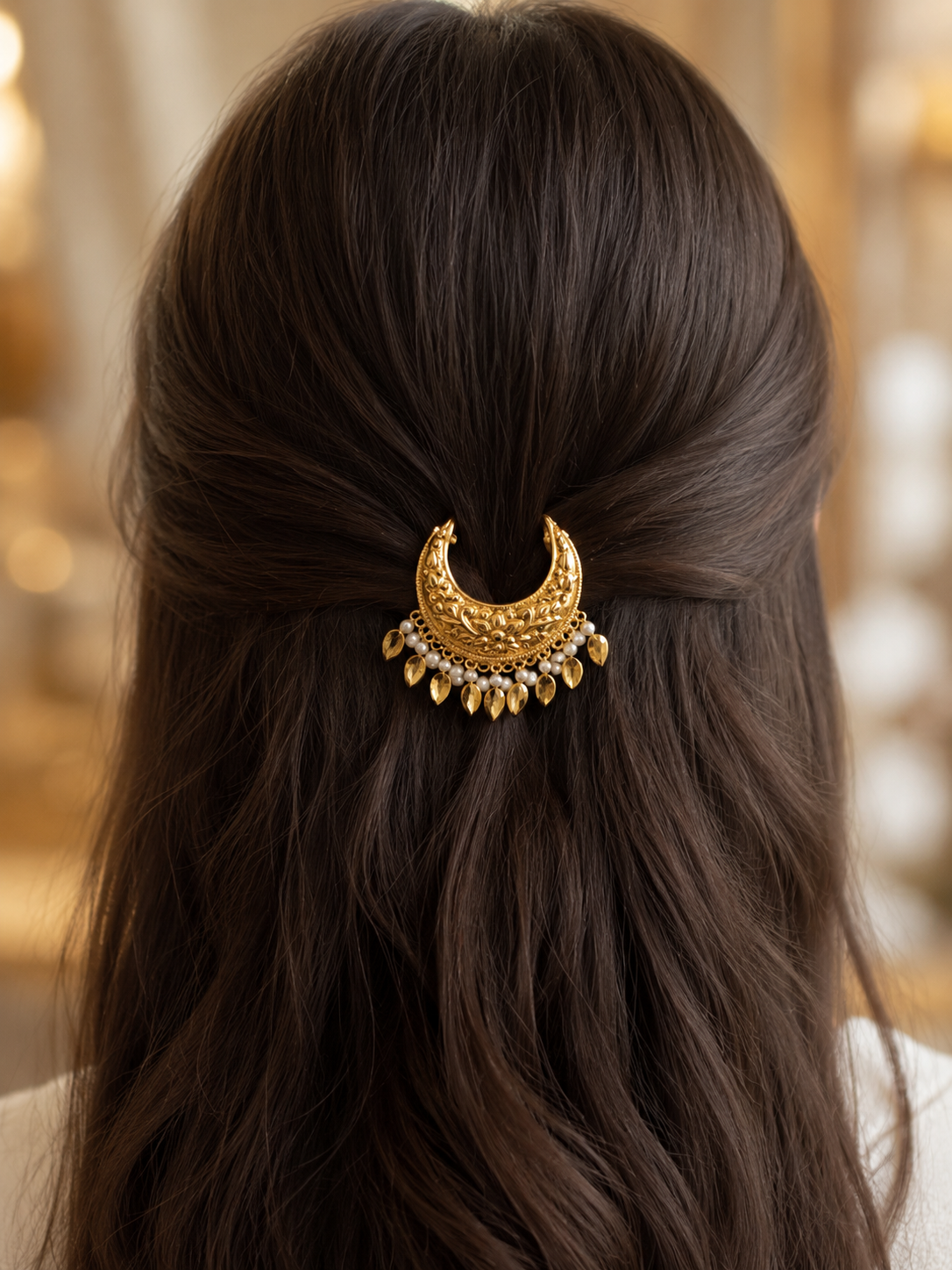 Noor Crescent Hair Clip