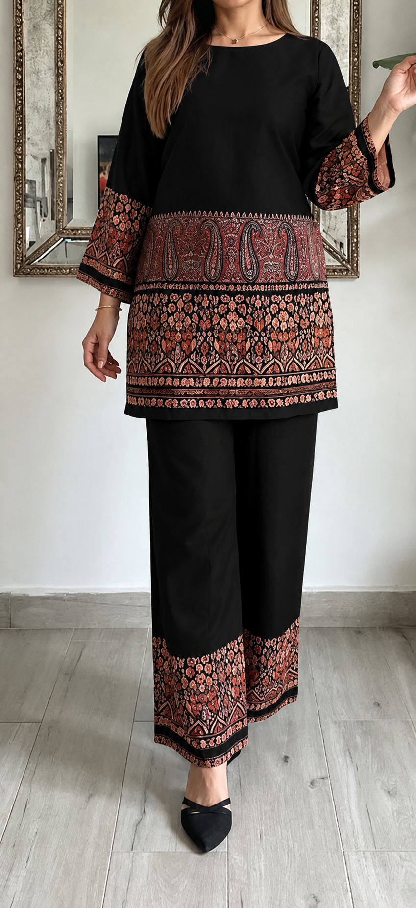 Midnight Elegance Co-Ord Set