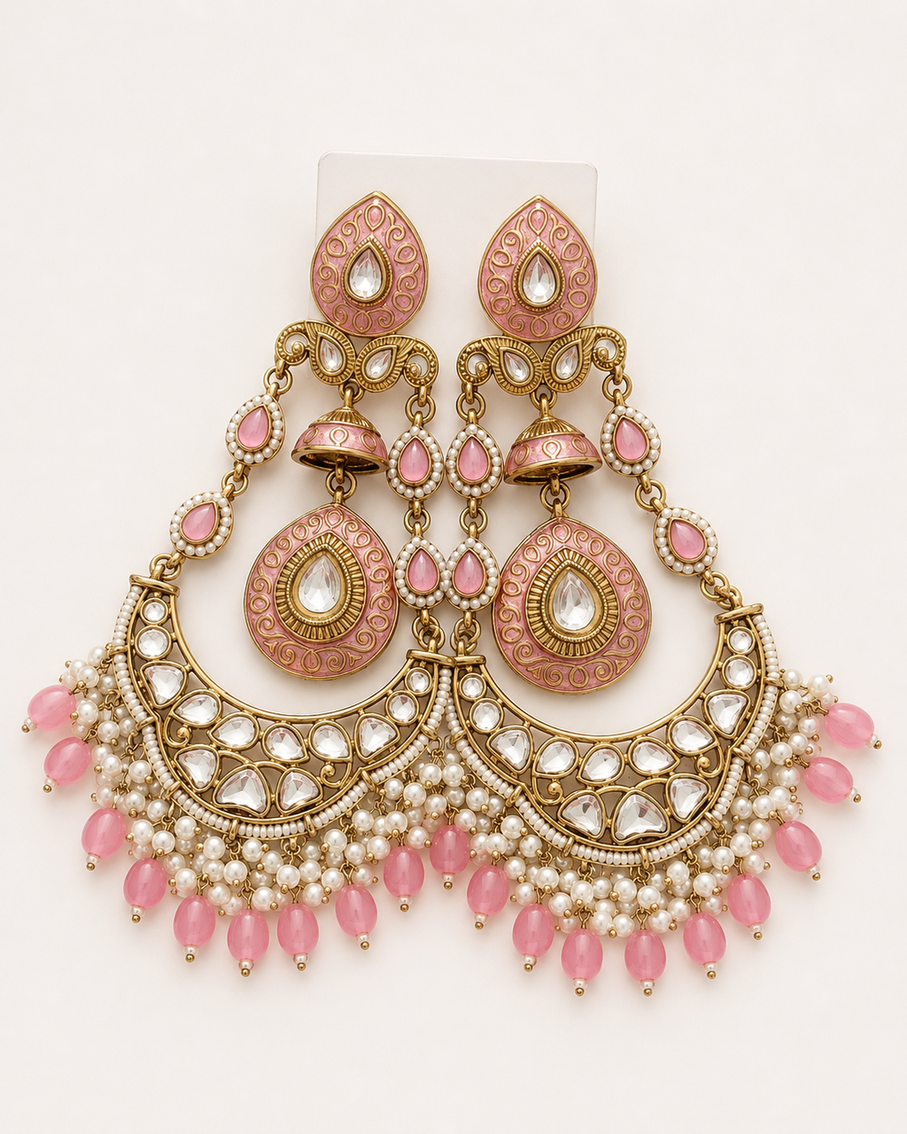 Naaz kundan earrings