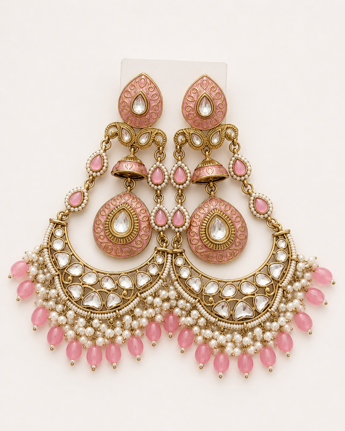 Naaz kundan earrings