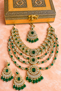 Shahi Ruby Polki Necklace