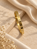 Gold Butterfly Bangle
