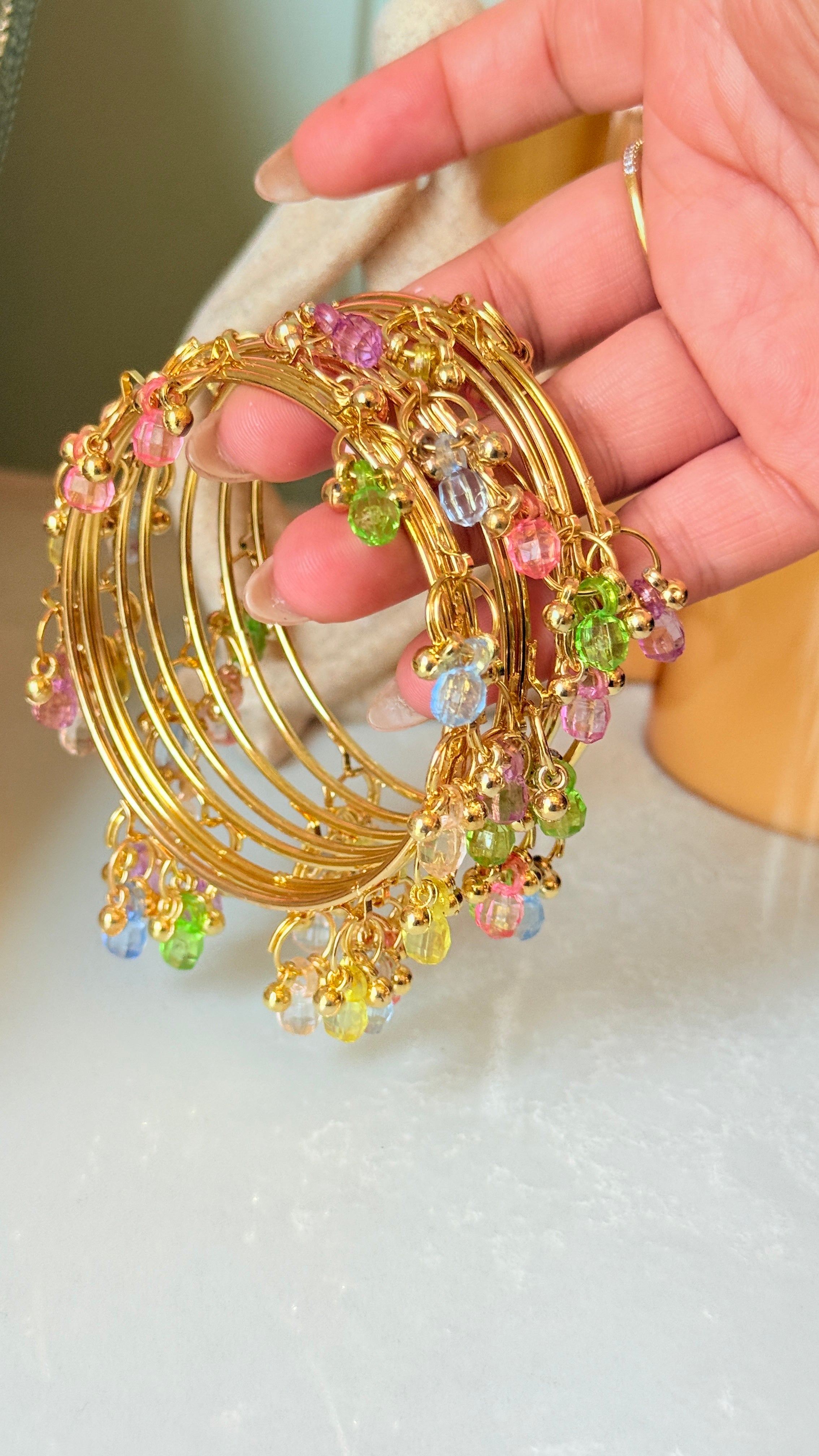 Pastel Kashmiri Bangles