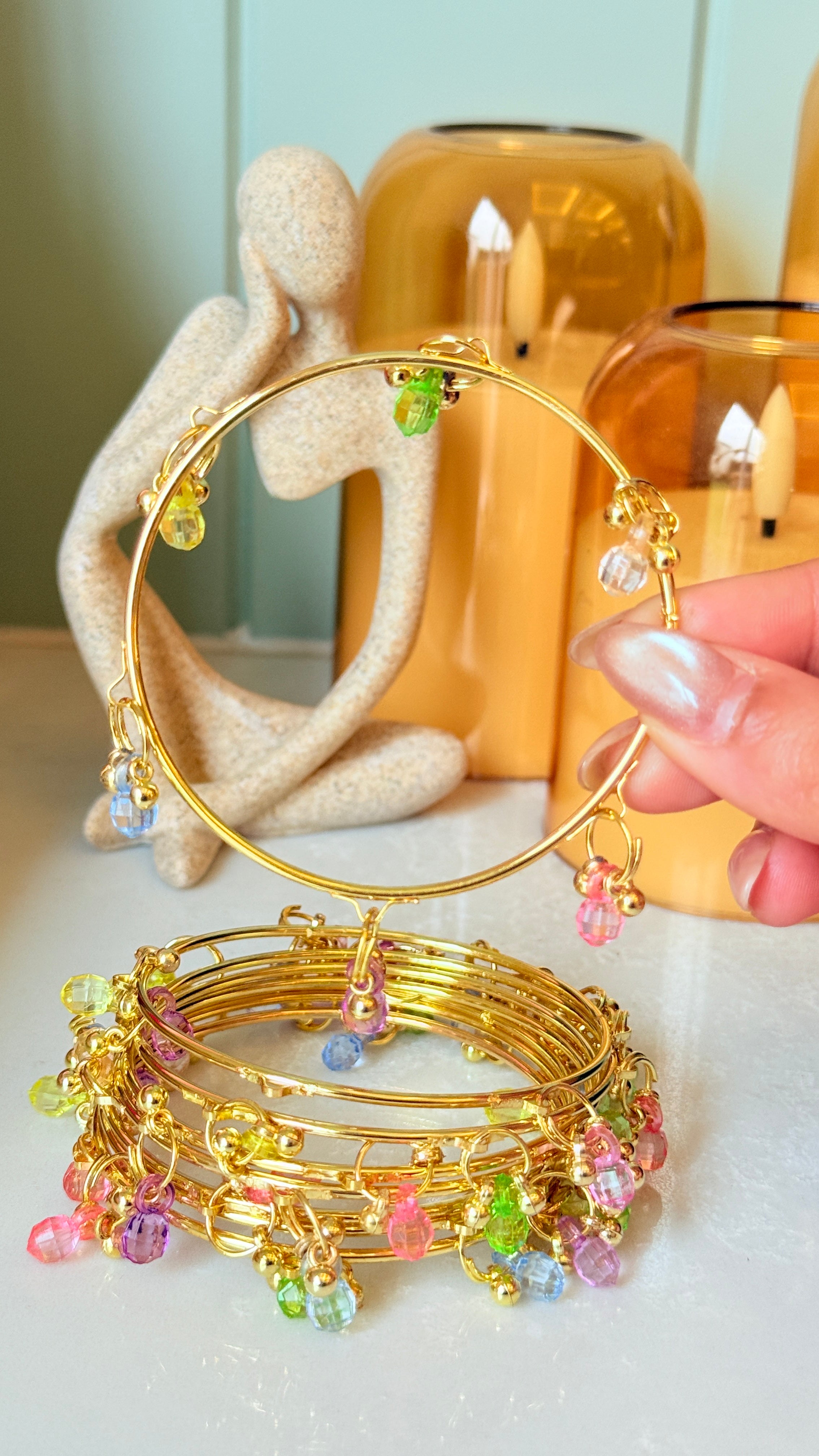 Pastel Kashmiri Bangles
