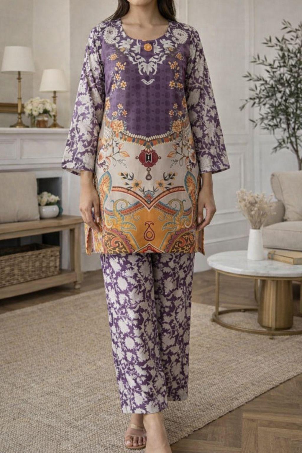 Lavender Royale Co-Ord Set