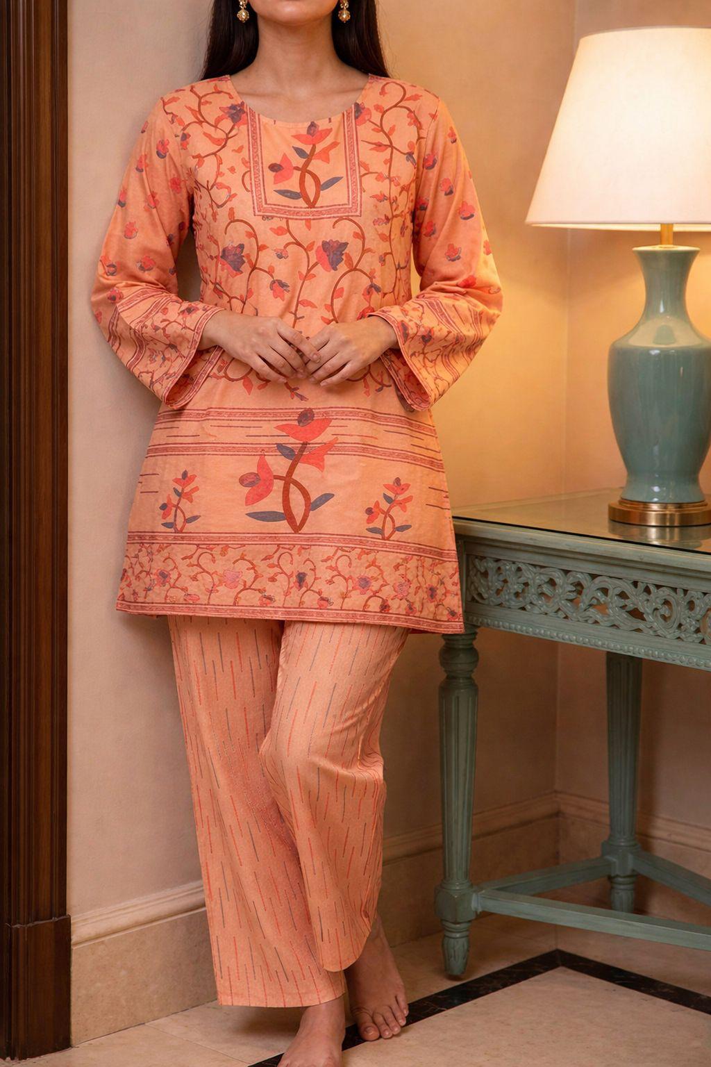 Peach Blossom Cord Set