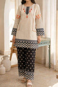 Beige Geometric Co-Ord Set