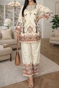 Ivory Paisley Co-or set